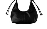 Ine Half Moon Two-Way Leather Cross Shoulder Bag