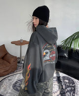 Carmen Flame Dyeing Hoodie