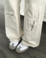 Mudy Seamed Pocket Bootcut Pants