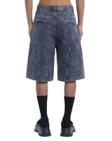 OVERDYED D.L.P SHORTS - GRAY PURPLE