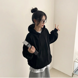 Telfo Basic Plain Fleece Hood