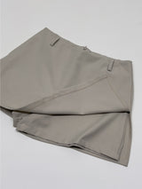 Slit Wrap Skirt Pants