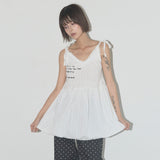Dreamy Sheer Dress (White) F25QD799