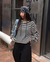 Fiction Stripe Hoodie