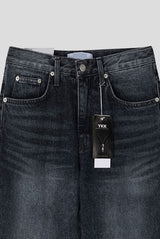 Mille stone washed bootcut denim pants