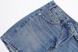 All-match best denim mini skirt