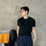 Wrinkle-free muscle T (9color)