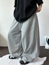 SIDE COLORATION PINTUCK BALLOON PANTS 💙🩶🖤🤍3COLOR