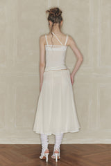 MOONFLOWER SKIRT cream