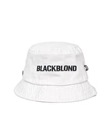 BBD Trapped Smile Denim Bucket Hat (White)