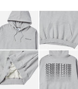 25SS ノイズモーションロゴフーディー アイボリー