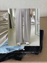 【MADE】Summer cooling wide pants