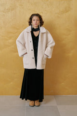 Cosmo velvet skirt_black