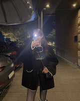 Overfit boa jacket