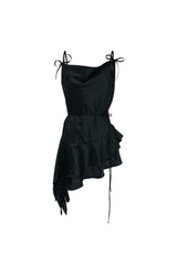 NYX MINI DRESS / BLACK