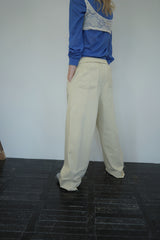 Natural training pants_butter