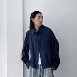 Micro Check Pocket Shirt