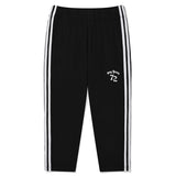 LINE POINT SHORT LEGGINGS [BLACK]