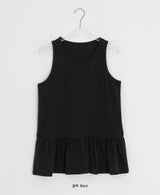 [BAONHAUS] Remine Frill Layered Sleeveless