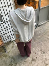 Cold hoodie blouse