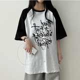 リミンボクシーフィットカラーラグラン半袖Tシャツ