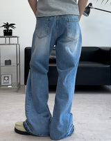 Medon Cutoff Flare Denim Pants