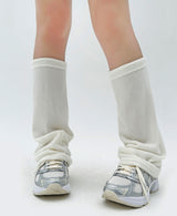 (FALL MUST-HAVE!) THICK CUTE LACE BOW-STRING A-LINE LEG WARMERS - 2 COLOR
