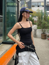 [Plan] Irv unbalanced drape sleeveless