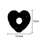Crochet Heart Scrunch - Red