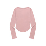 MARIEL SQUARE NECK CROP T (6Color)