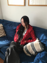 Labo High Neck Hooded Zip-Up (7c)
