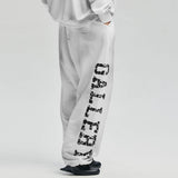 ARCH LOGO WASHED SWEATPANTS_WH