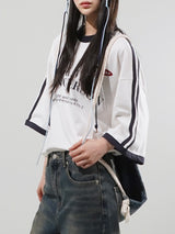 (UNISEX) デニムロープストリングジムサック