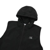 THIN NYLON HOOD VEST (2color)