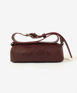 Chunky Buckle Air Bag Eye-Burgundy