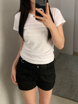 Nathan belt shorts