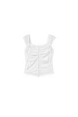 ソフト シャーリング フック トップ [white]
