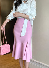 Nezu Span Slit Mermaid Skirt