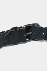 Cut-Off Full Grain Leather Belt (Black)