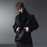 JOHN BOX BLAZER-BLACK