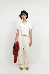 YWD ロゴTシャツ_ホワイト