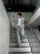 Deep pocktuck pants (both wide and jogger)
