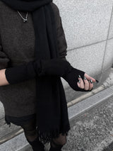 basic ribbed hand warmer (2color)