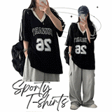 Cell Mute 2 Line V-Neck T-shirt