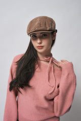 cat hunting cap [brown]
