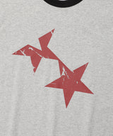ツインスターリンガーSS Tシャツ グレー(CV2FMUT549A)