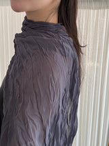 Soft Whipping Scarf - Dark Gray