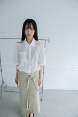 wrinkle over shirt(3colors)