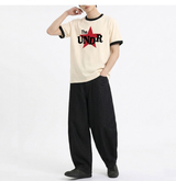 エッセンシャルスタンダード半袖リンガーTシャツ アンダースタークリーム