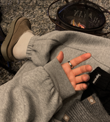 【Setup】  Aiden Winter Quilted Sweatshirt Padded Setup